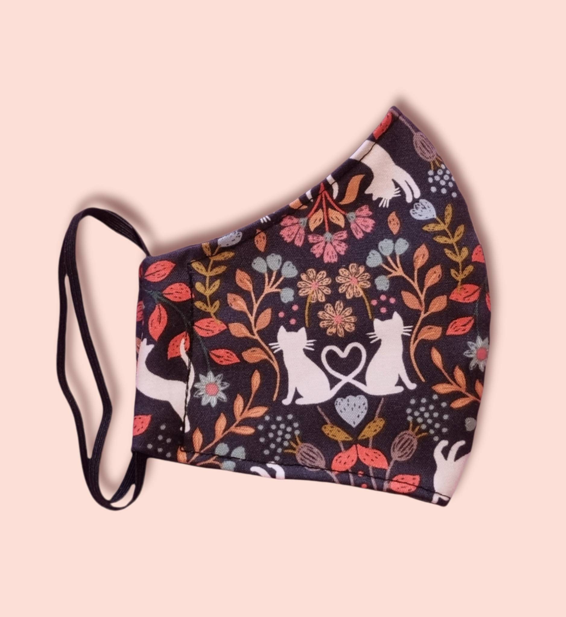 3 Lagen Katzen Gesichtsmaske, Filtertasche, Verstellbare Träger, 100% Baumwolle, Wiederverwendbare Maske, Waschbare Maske 3 Lagen Katzen Gesichtsmaske, Filtertasche, Verstellbare Träger, 100% Baumwolle, Wiederverwendbare Maske, Waschbare Maske von Etsy - FrancescaWhyteUk