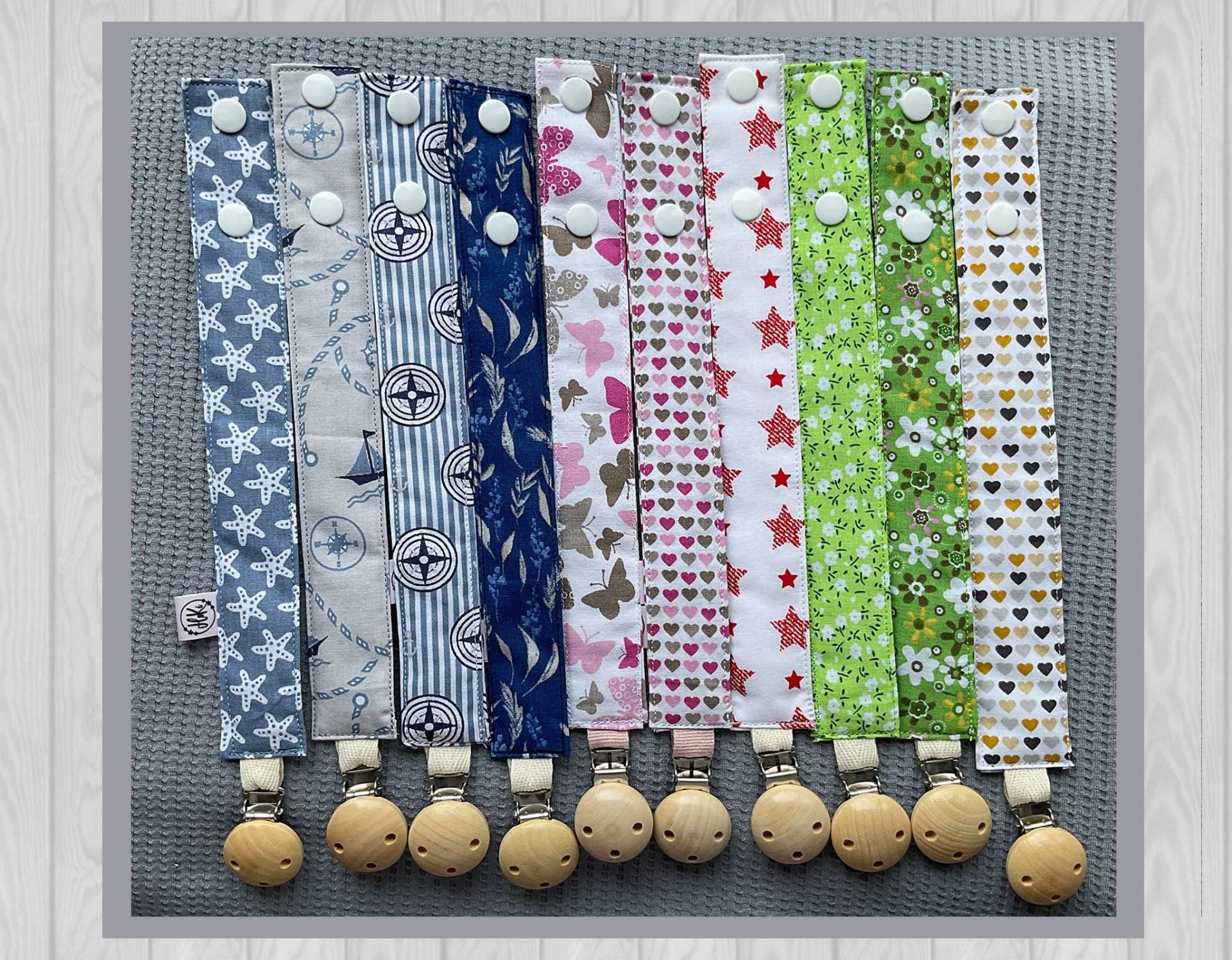 Schnullerkette Mit Druckknopf | Schnullerband Aus Stoff Holzclip Baumwolle Baby Schnullerkette Mit Druckknopf | Schnullerband Aus Stoff Holzclip Baumwolle Baby von Etsy - FrauHoKi