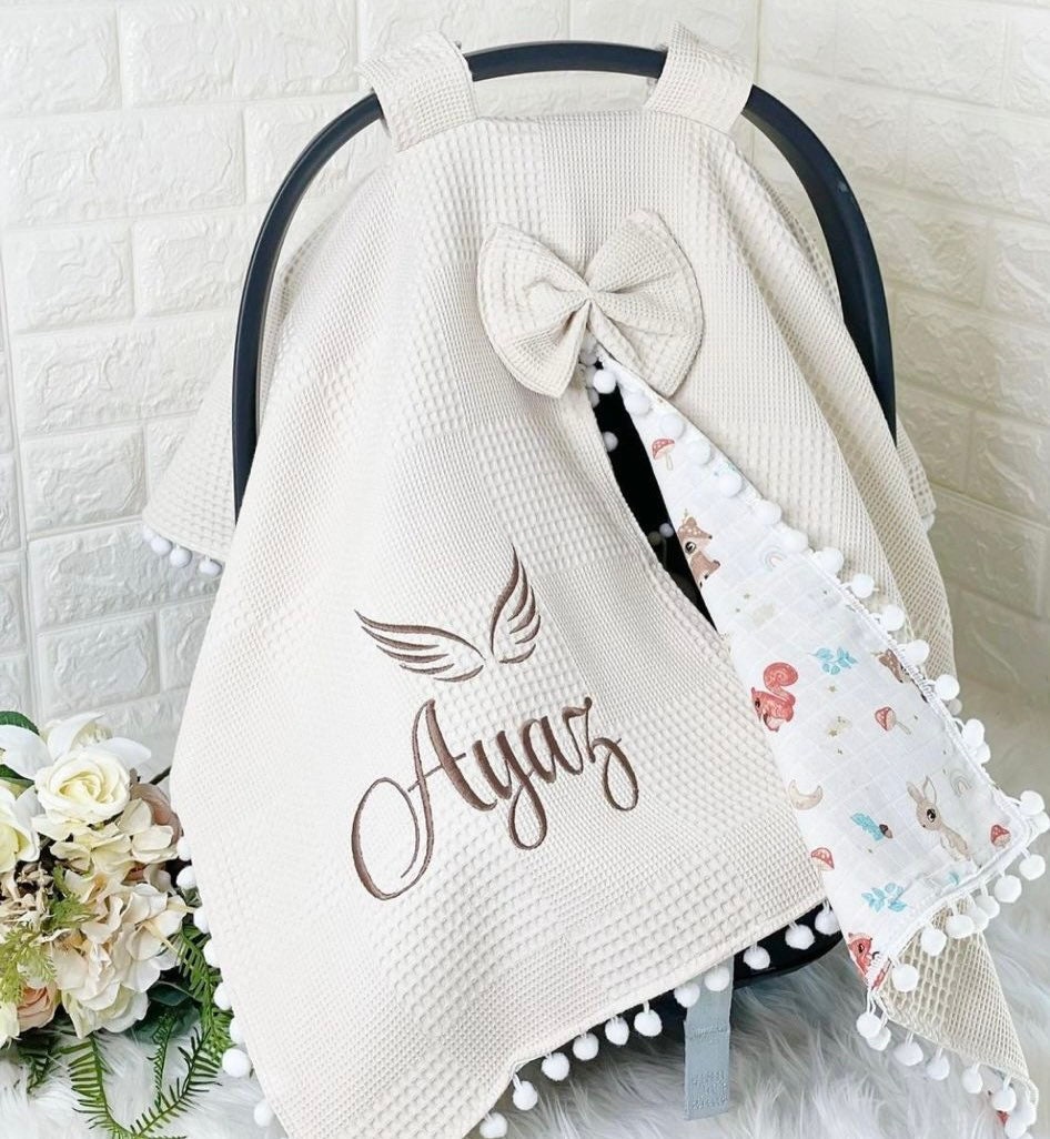 Personalisierte Baby Autositzbezug / Personalisierte Baby Autositzbezug / von Etsy - FresitaHandMadenihad