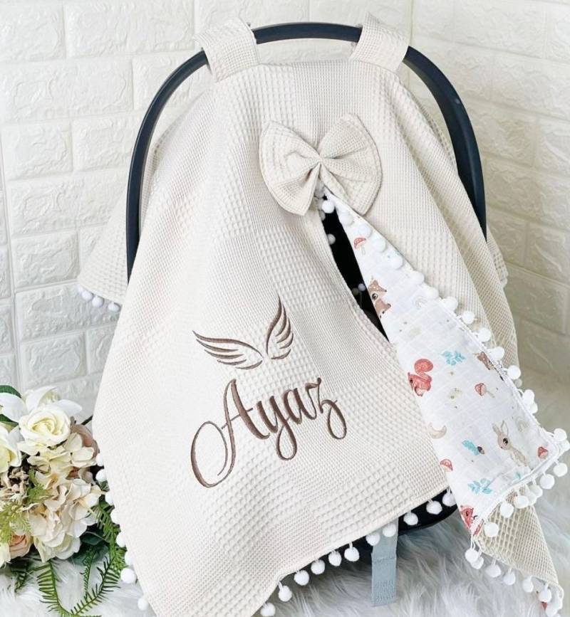 Personalisierte Baby Autositzbezug / Personalisierte Baby Autositzbezug / von Etsy - FresitaHandMadenihad