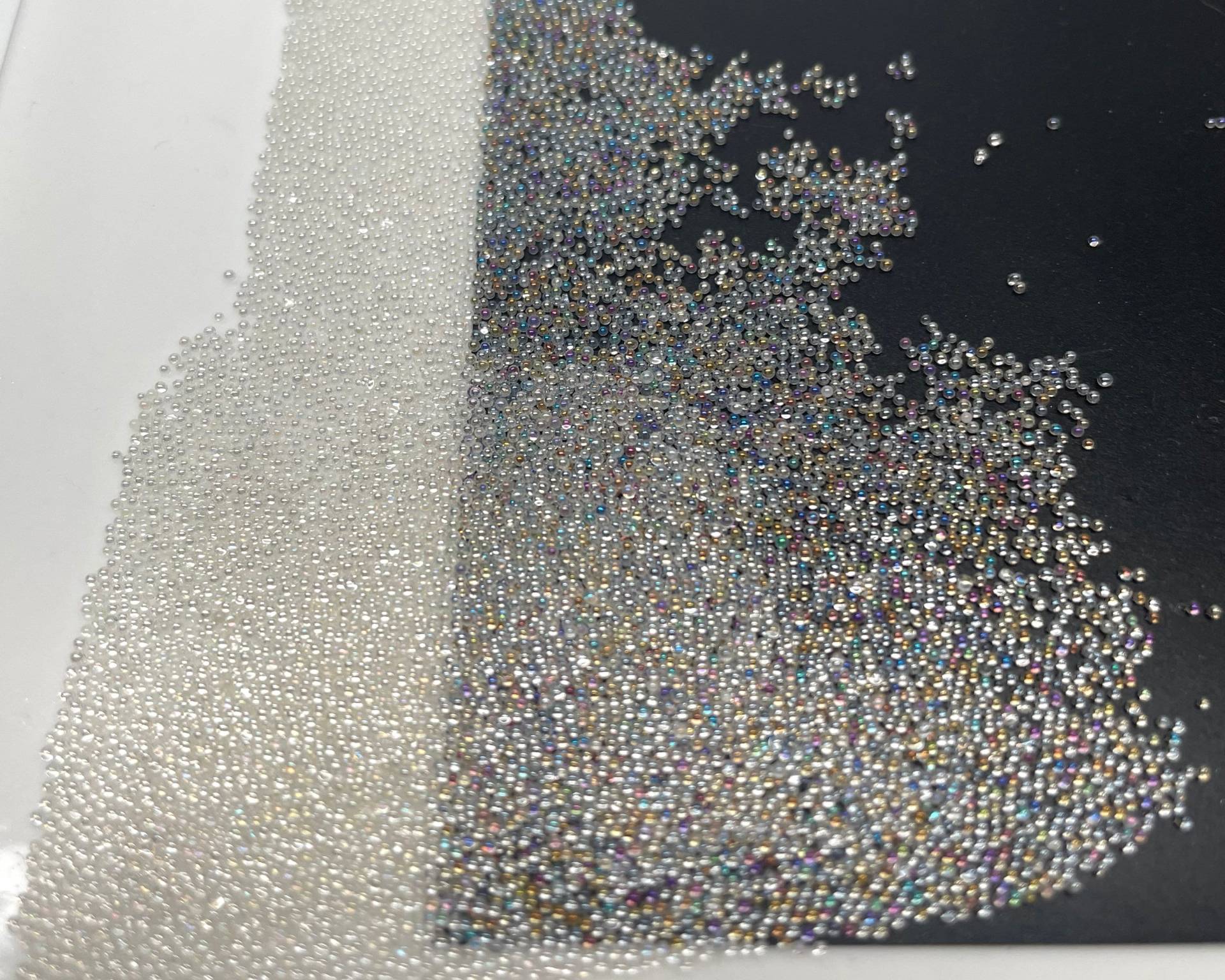 10, 15 Gr 0, 6-0, 8 Mm Klar Irisierende Glas Mini Kugeln Transparent Kaviar Kugel Perlen Kristall Diy Uv Resin Füllung 3D Nail Art Dekorationen von Etsy - FromToronto