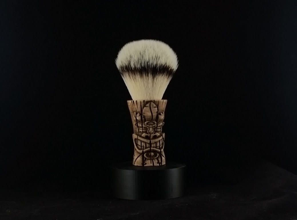 Tiki Rasieren Pinsel Griff von Etsy - FrugalShave
