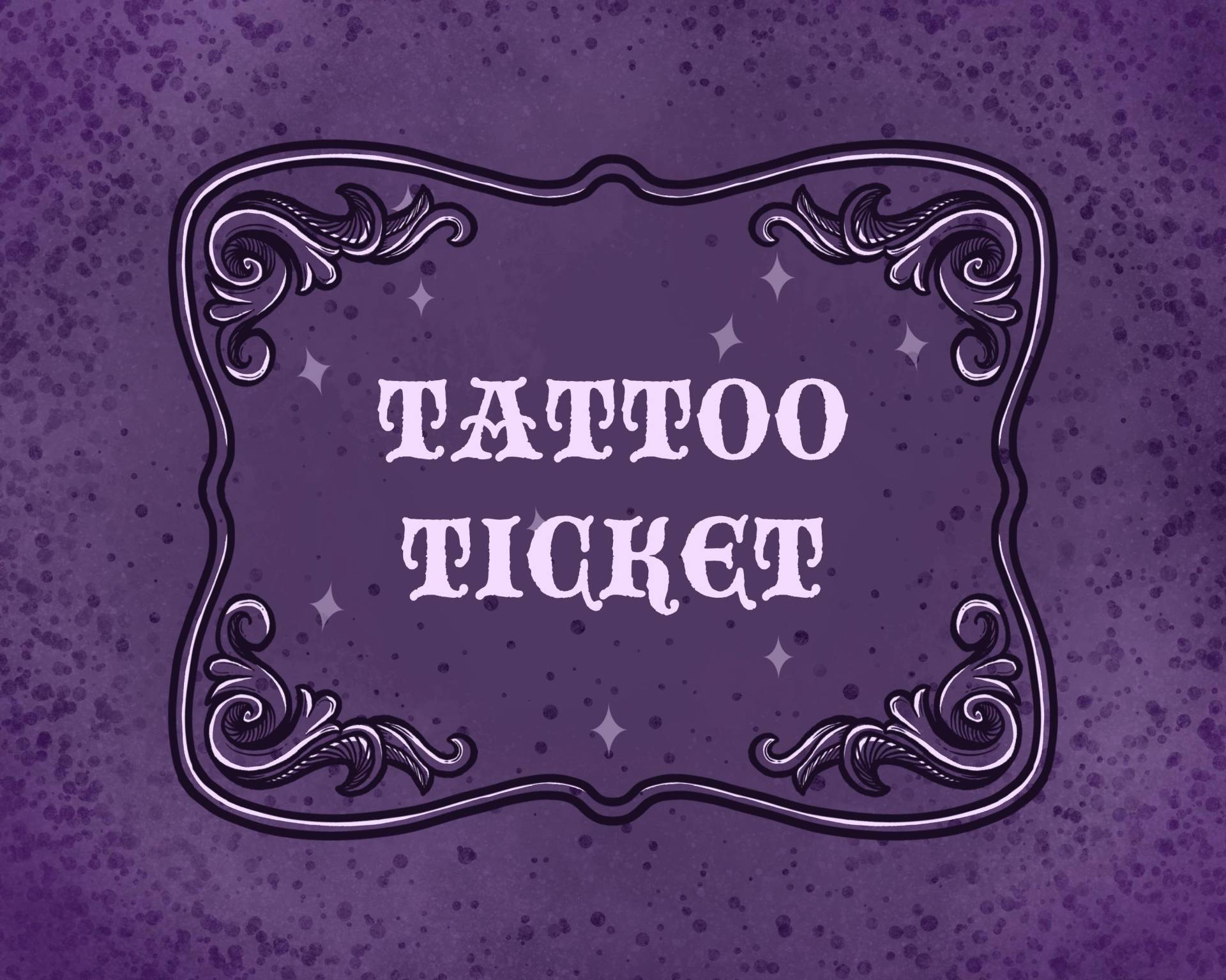 Tattoo Ticket/Erlaubnis von Etsy - FrydaGorgonArt