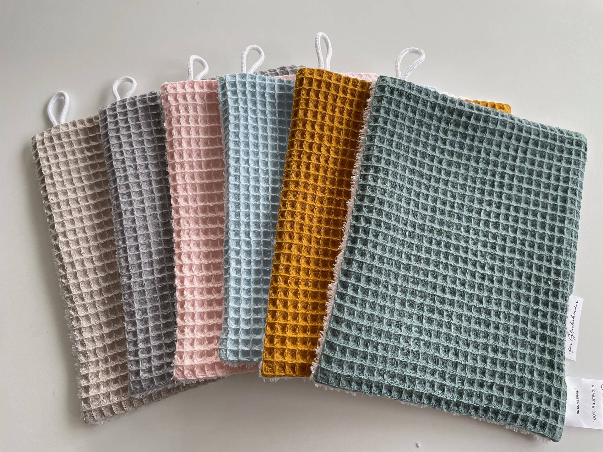 Waschlappen 3Er Set Waschlappen 3Er Set von Etsy - FuerGlueckskinder