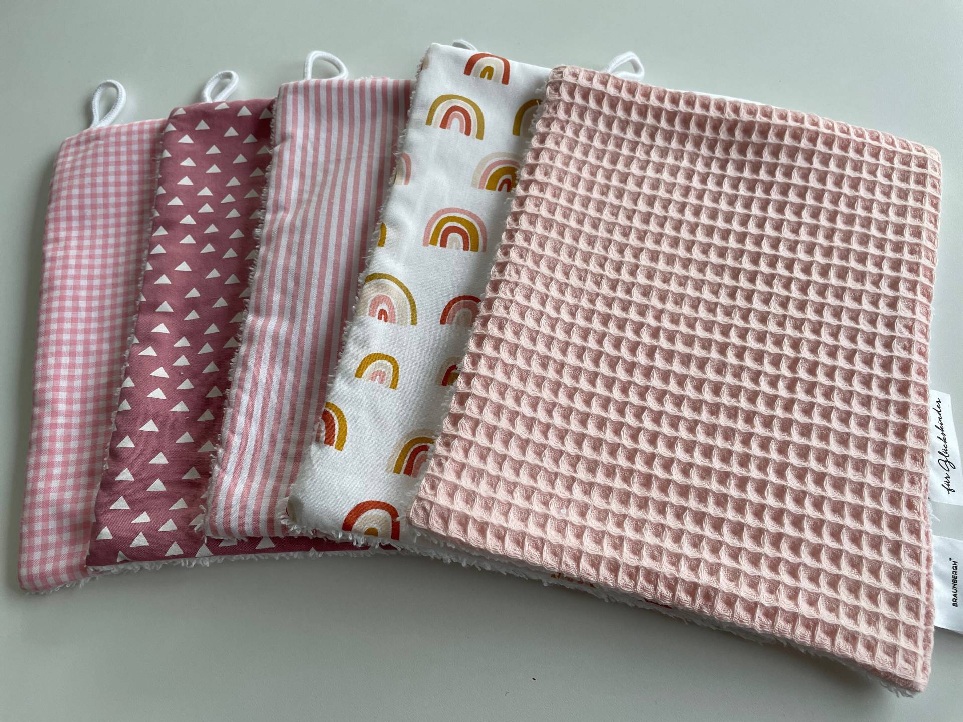 Waschlappen 5Er Set Waschlappen 5Er Set von Etsy - FuerGlueckskinder