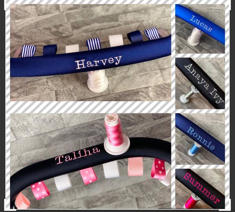 Personalisierte Bügelabdeckung Mit Anhängern von Etsy - FunkyMonkeyCustomz