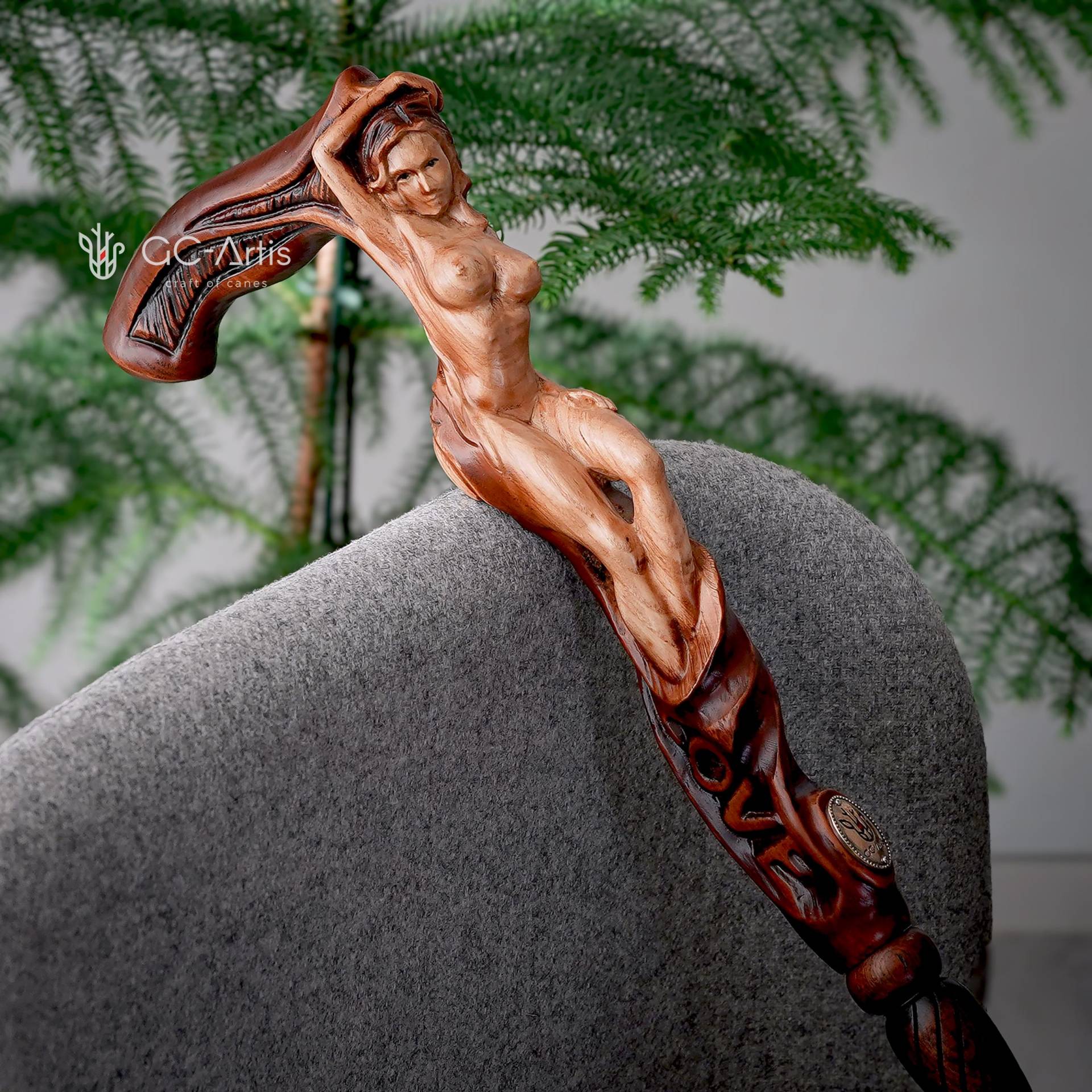 Love Nettes Mädchen - Holz Gehstock Stock Geschnitzten Griff, Coole Beste Geschenkidee Für Ihn Herren von Etsy - GCArtis
