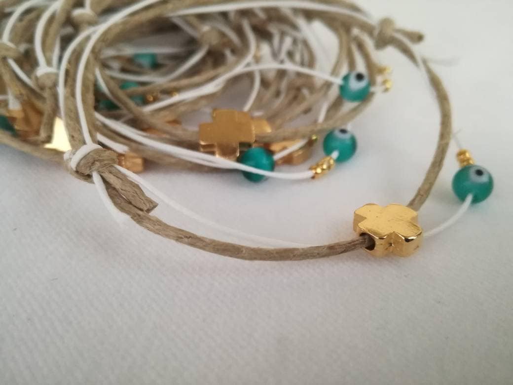 10 Stück Armband Martyrika, Böser Blick Taufe, Elegantes Taufe 10 Stück Armband Martyrika, Böser Blick Taufe, Elegantes Taufe von Etsy - GIASEMAKI