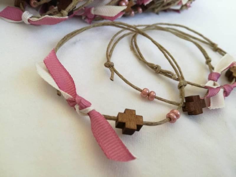 10 Stück Martyrika, Martirika, Zeugenstifte, Armband Martyrika, Taufe Kreuz, Griechisch Östliche Taufe, Taufe, Mädchen Taufe, Erste Kommunion von Etsy - GIASEMAKI