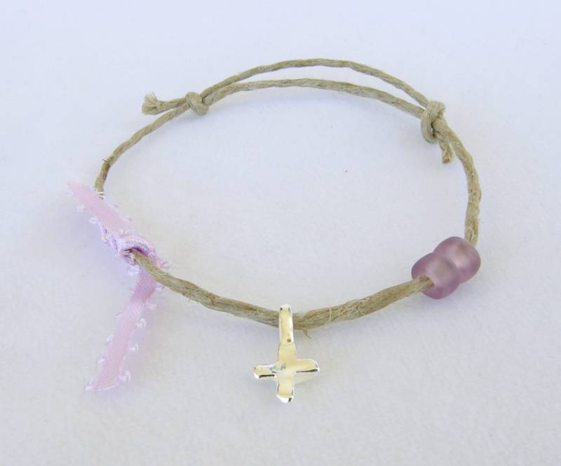 10 Stück Martyrika, Witness Pins, Armband Taufe Kreuz, Griechisch Östliche Taufe, Leinen, Mädchen von Etsy - GIASEMAKI