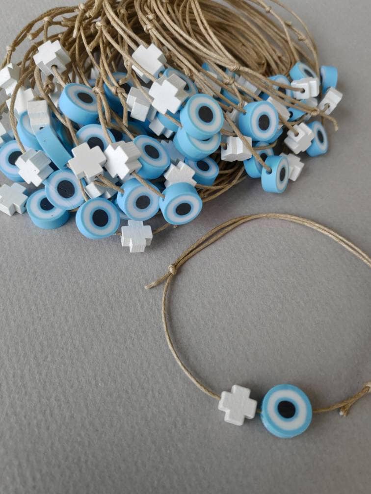 10 Stück Martyrika, Zeugenstifte, Armband Taufe Kreuz, Griechisch-Östliche Taufe, Armbandwachsschnur, Jungentaufe 10 Stück Martyrika, Zeugenstifte, Armband Taufe Kreuz, Griechisch-Östliche Taufe, Armbandwachsschnur, Jungentaufe von Etsy - GIASEMAKI