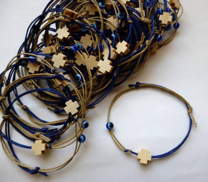 10 Stück Martyrika, Zeugenstifte, Armband Taufe Kreuz, Griechisch Östliche Taufe, Leinen, Jungentaufe 10 Stück Martyrika, Zeugenstifte, Armband Taufe Kreuz, Griechisch Östliche Taufe, Leinen, Jungentaufe von Etsy - GIASEMAKI
