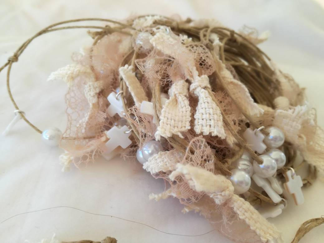 10 Stück Martyrika, Zeugenstifte, Griechisch-Konventionelle Taufe, Armband Taufkreuz, Mädchen von Etsy - GIASEMAKI