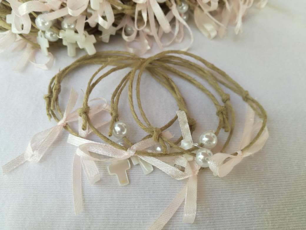 10 Stück Martyrika, Zeugenstifte, Griechisch-Orthodoxe Taufe, Armband Taufe Kreuz, Mädchen, Gefälligkeiten von Etsy - GIASEMAKI