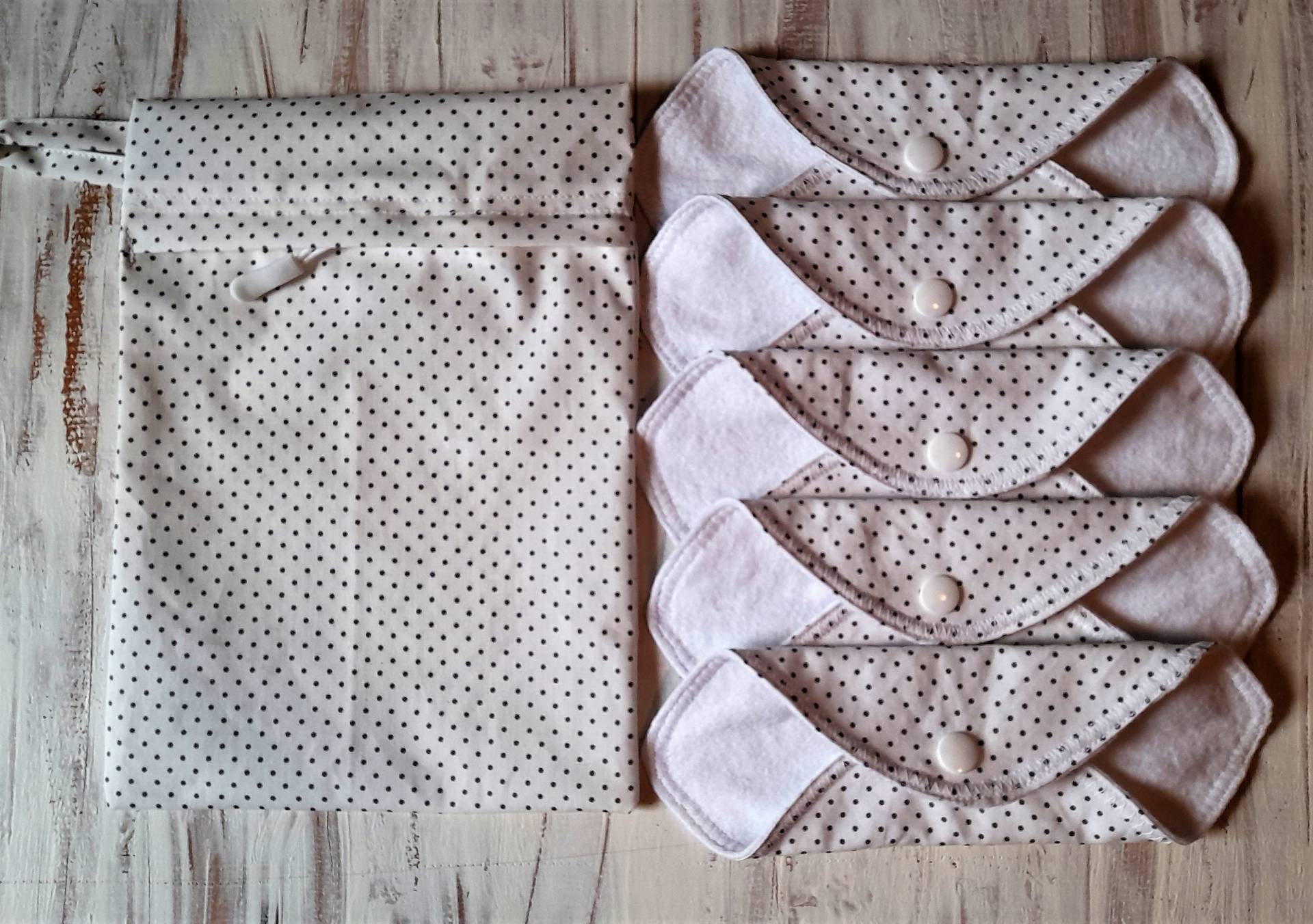 20-cm-Slipeinlagen Baumwolle Mit Bio-Molton/Ohne Wet-Bag - Hautverträglich, Waschbar, Saugstark, Wieder Verwendbar Zero Waste 20-cm-Slipeinlagen Baumwolle Mit Bio-Molton/Ohne Wet-Bag - Hautverträglich, Waschbar, Saugstark, Wieder Verwendbar Zero Waste von Etsy - GISISVO