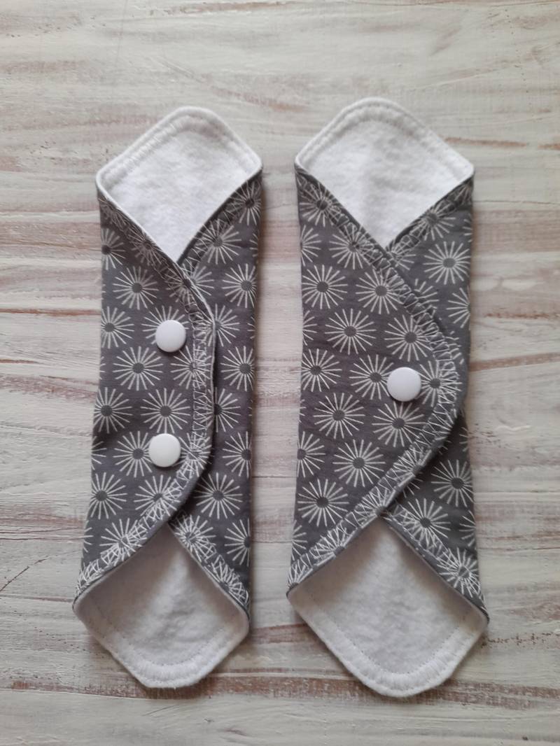 23 cm Lange Slip-Einlage Baumwolle 1-Fach-Bio-Molton, Hautverträglich, Waschbar, Saugstark, Wieder Verwendbar, Umweltfreundlich - Zero Waste von Etsy - GISISVO