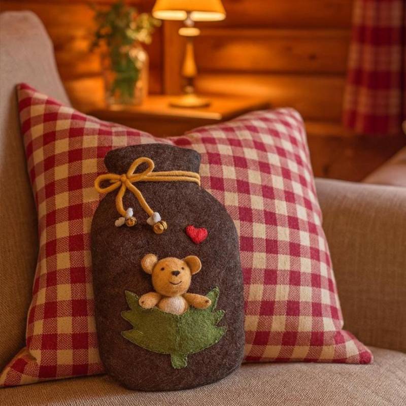 Kinder Wärmflaschenbezug Mit Bär Zum Herausnehmen Aus Filz, Handarbeit & Fair Trade in Nepal, Hülle Für Wärmflaschen Bis 0, 8 Liter, Geschenk Kinder Wärmflaschenbezug Mit Bär Zum Herausnehmen Aus Filz, Handarbeit & Fair Trade in Nepal, Hülle Für Wärmflaschen Bis 0, 8 Liter, Geschenk von Etsy - GLOBOFairTrade