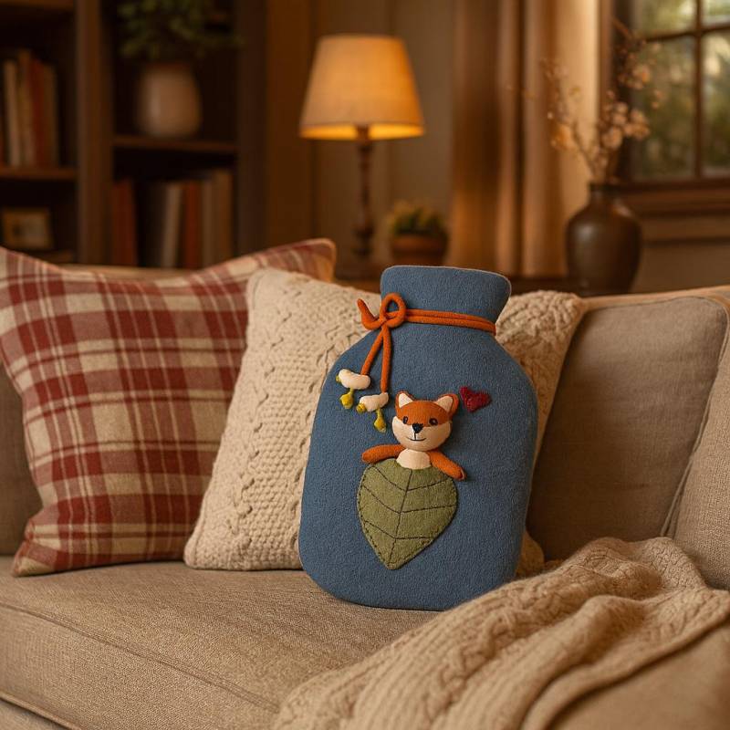 Kinder Wärmflaschenbezug Mit Fuchs Zum Herausnehmen Aus Filz, Handarbeit & Fairtrade in Nepal, Hülle Für Wärmflasche Bis 0, 8 Liter, Geschenk Kinder Wärmflaschenbezug Mit Fuchs Zum Herausnehmen Aus Filz, Handarbeit & Fairtrade in Nepal, Hülle Für Wärmflasche Bis 0, 8 Liter, Geschenk von Etsy - GLOBOFairTrade