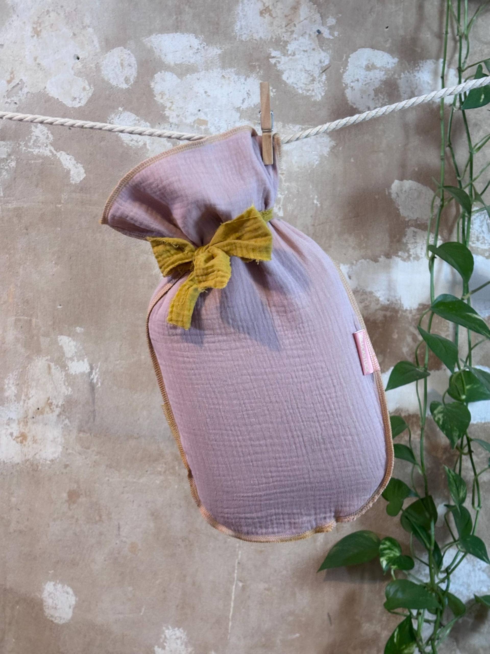 Wärmflaschenbezug Aus 100% Baumwoll-Musselin | 4-Lagig Wärmflaschenbezug Aus 100% Baumwoll-Musselin | 4-Lagig von Etsy - GLUECKSTUECK