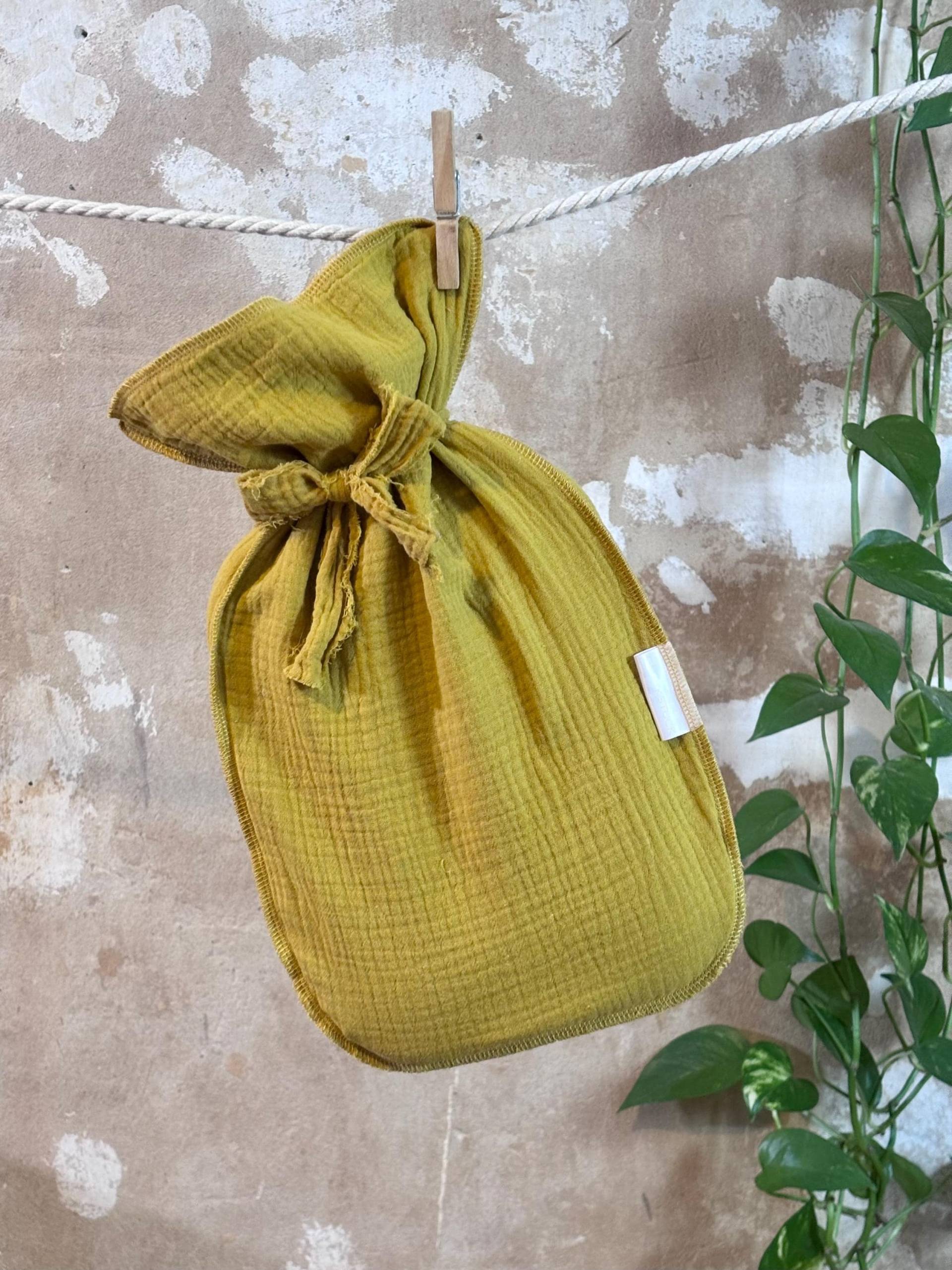 Wärmflaschenbezug Aus Baumwolle/Musselin | 4-Lagig Wärmflaschenbezug Aus Baumwolle/Musselin | 4-Lagig von Etsy - GLUECKSTUECK