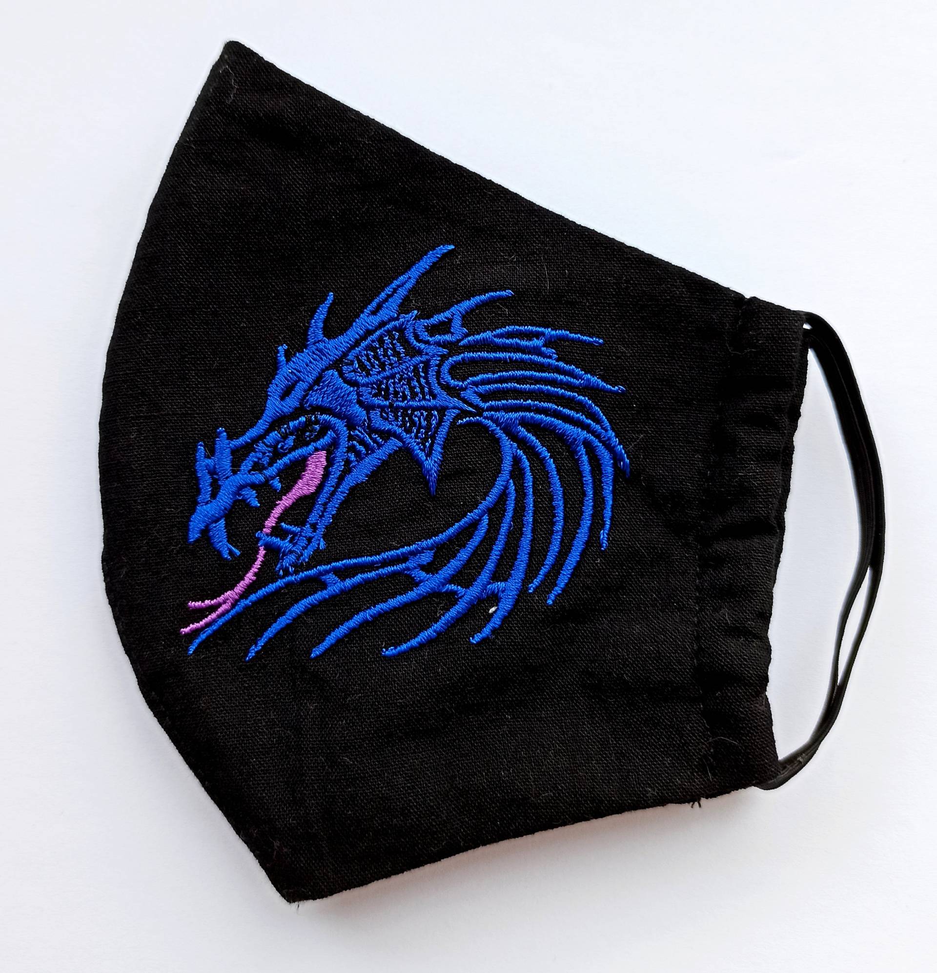 Blaue Drachenmaske Tattoo Bestickte Masken Waschbare Wiederverwendbare 3-Lagig Design Blaue Drachenmaske Tattoo Bestickte Masken Waschbare Wiederverwendbare 3-Lagig Design von Etsy - GUAembroidery