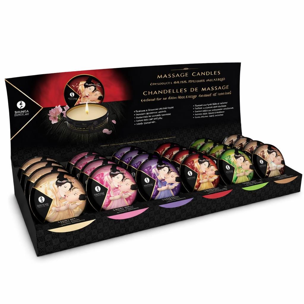 Massage Candle Set - Shunga Mini Caress By Candlelight, 24 X 30 Ml Wellness Candles Massage Candle Set - Shunga Mini Caress By Candlelight, 24 X 30 Ml Wellness Candles von Etsy - EliraAtelierStudio