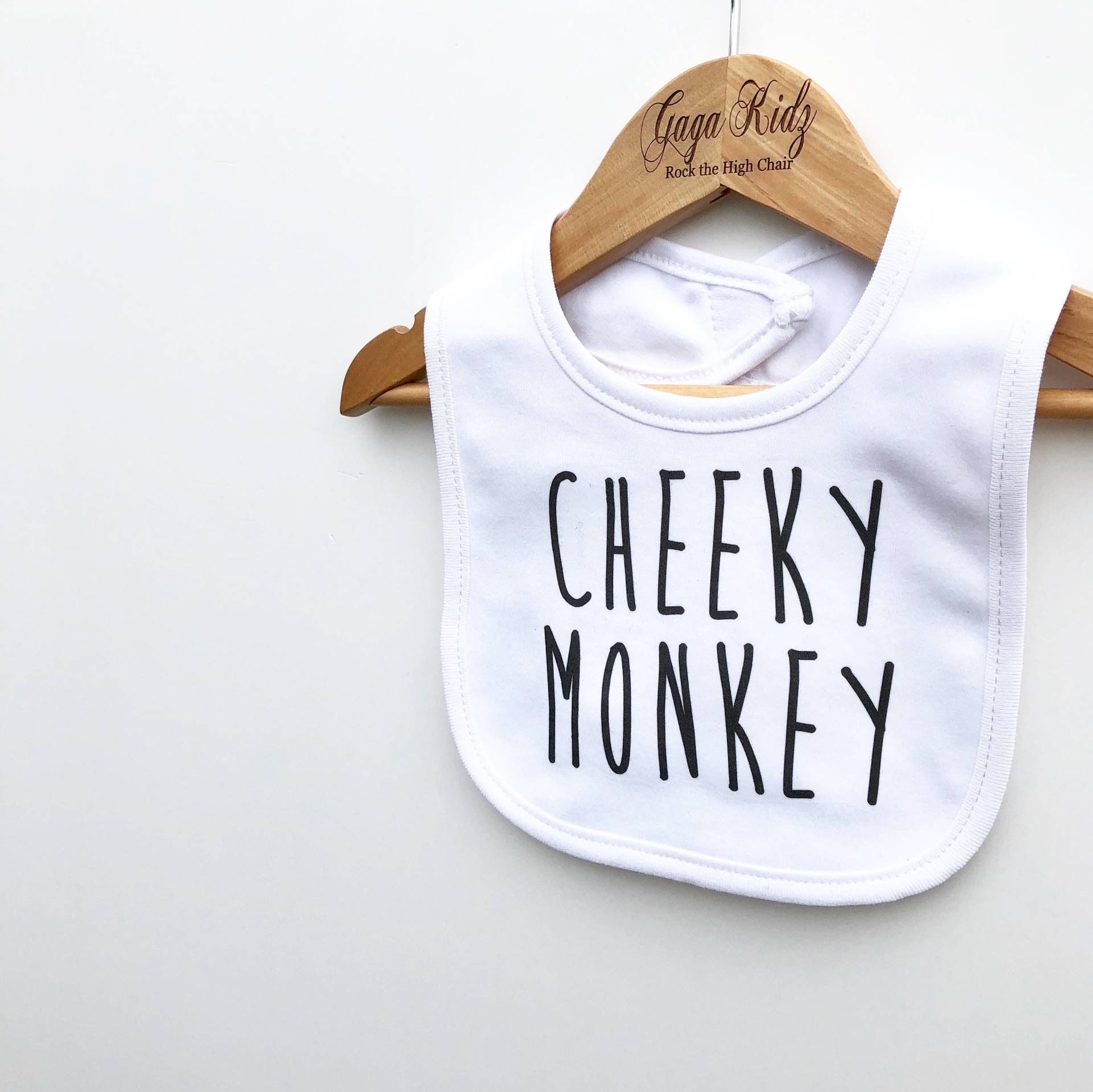 Affen Baby Lätzchen Lustiger Druck, 100% Baumwolle Affen Baby Lätzchen Lustiger Druck, 100% Baumwolle von Etsy - GagaKidz