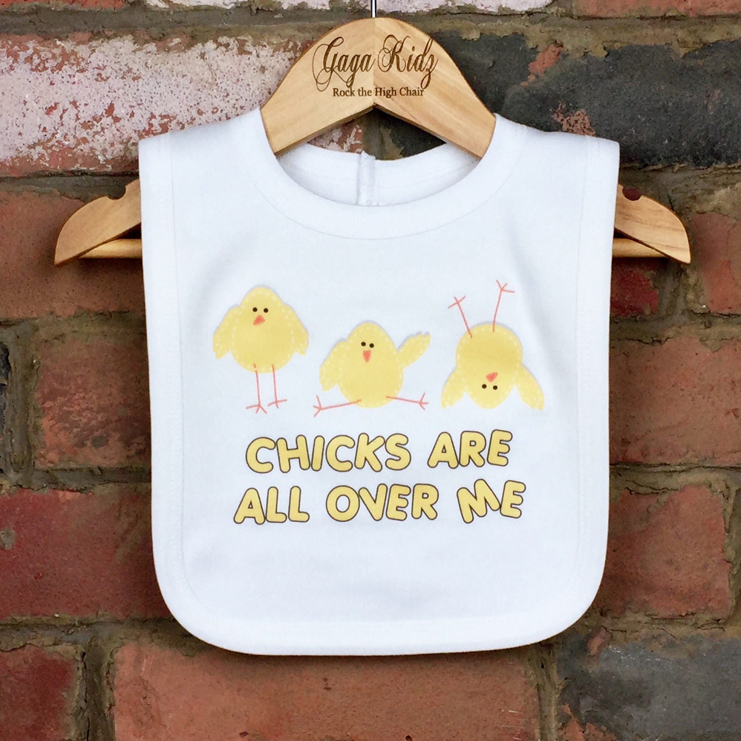 Küken Baby Lätzchen Lustiger Spruch, Ostern Geschenk Küken Baby Lätzchen Lustiger Spruch, Ostern Geschenk von Etsy - GagaKidz