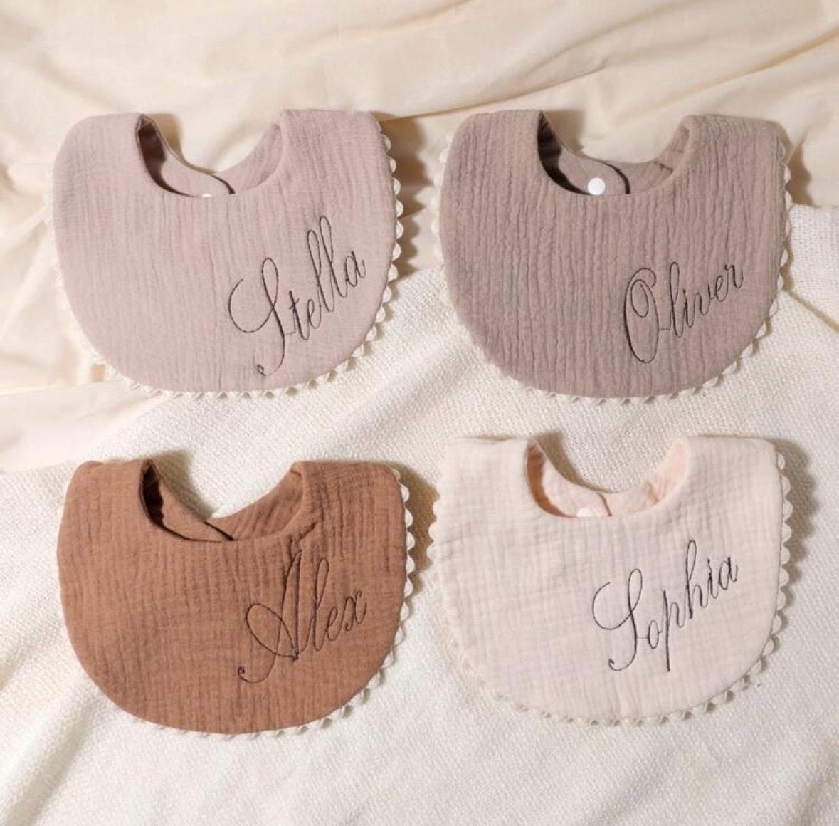 3 Stück Set Lätzchen Personalisierbar von Etsy - GailerSteffi