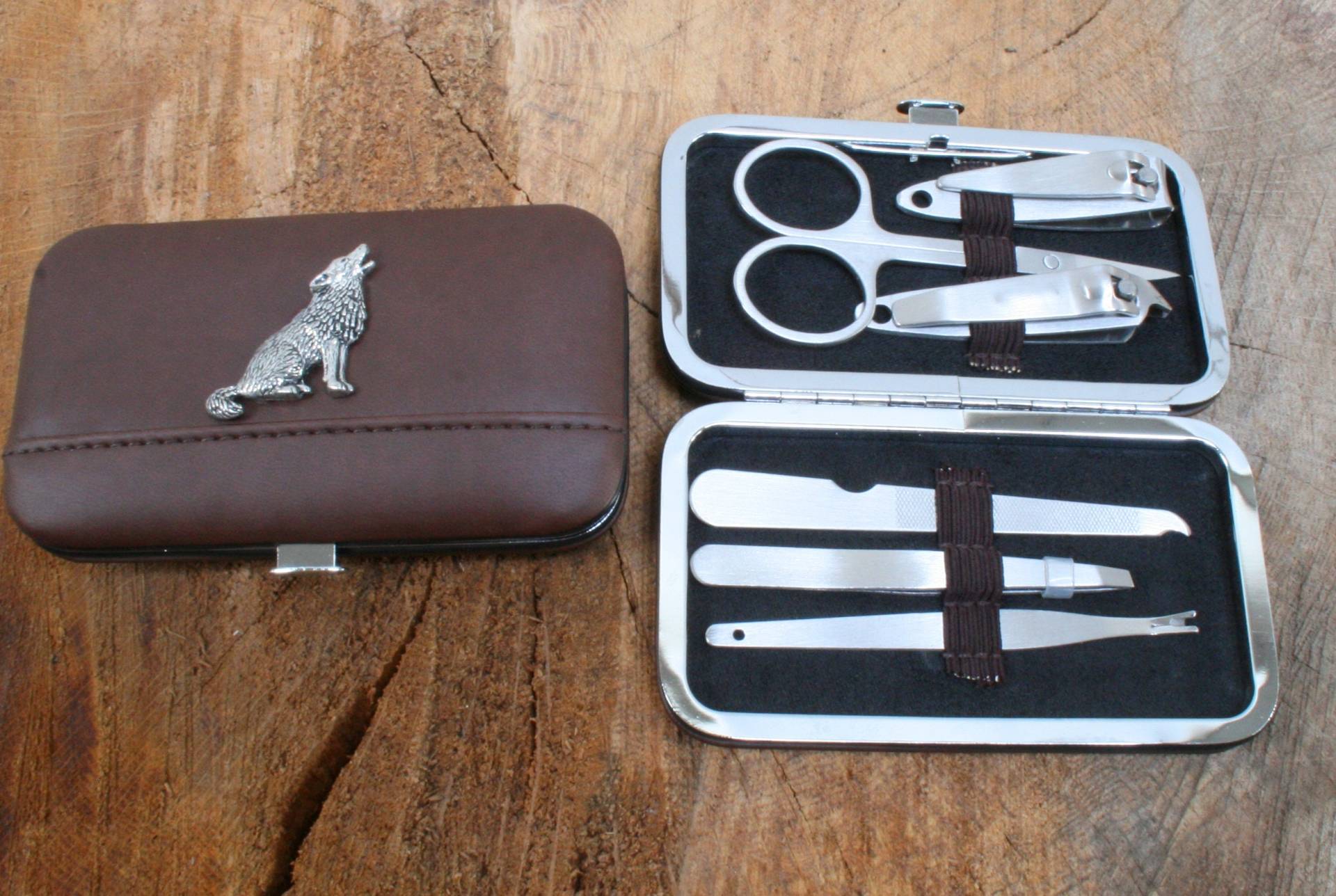 Coyote Hund Heulen Design Maniküre/Pediküre Set Nagelknipser Vatertag Geschenk 399 von Etsy - GamekeepersGifts