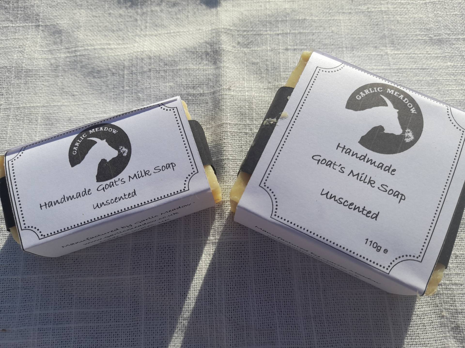 Handgemachte Ziegenmilchseife - Unbeduftet Handgemachte Ziegenmilchseife - Unbeduftet von Etsy - GarlicMeadow