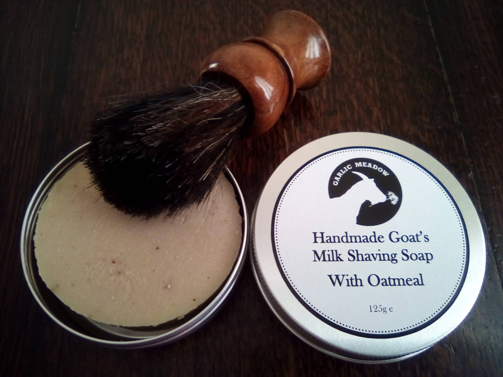Ziegenmilch Rasierseife Ohne Duft Mit Haferflocken Ziegenmilch Rasierseife Ohne Duft Mit Haferflocken von Etsy - GarlicMeadow