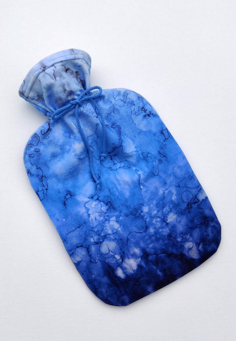 Wärmflaschenbezug Aus Sommersweat - Stoff von Etsy - GerdasStichelei