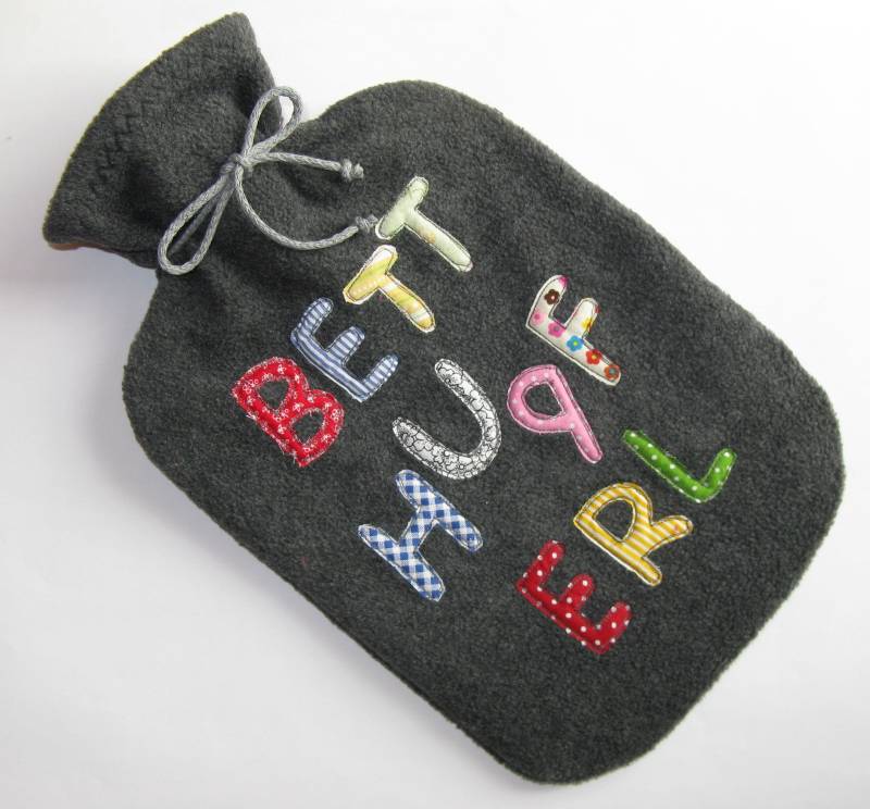 Wärmflaschenbezug "Betthupferl" von Etsy - GerdasStichelei