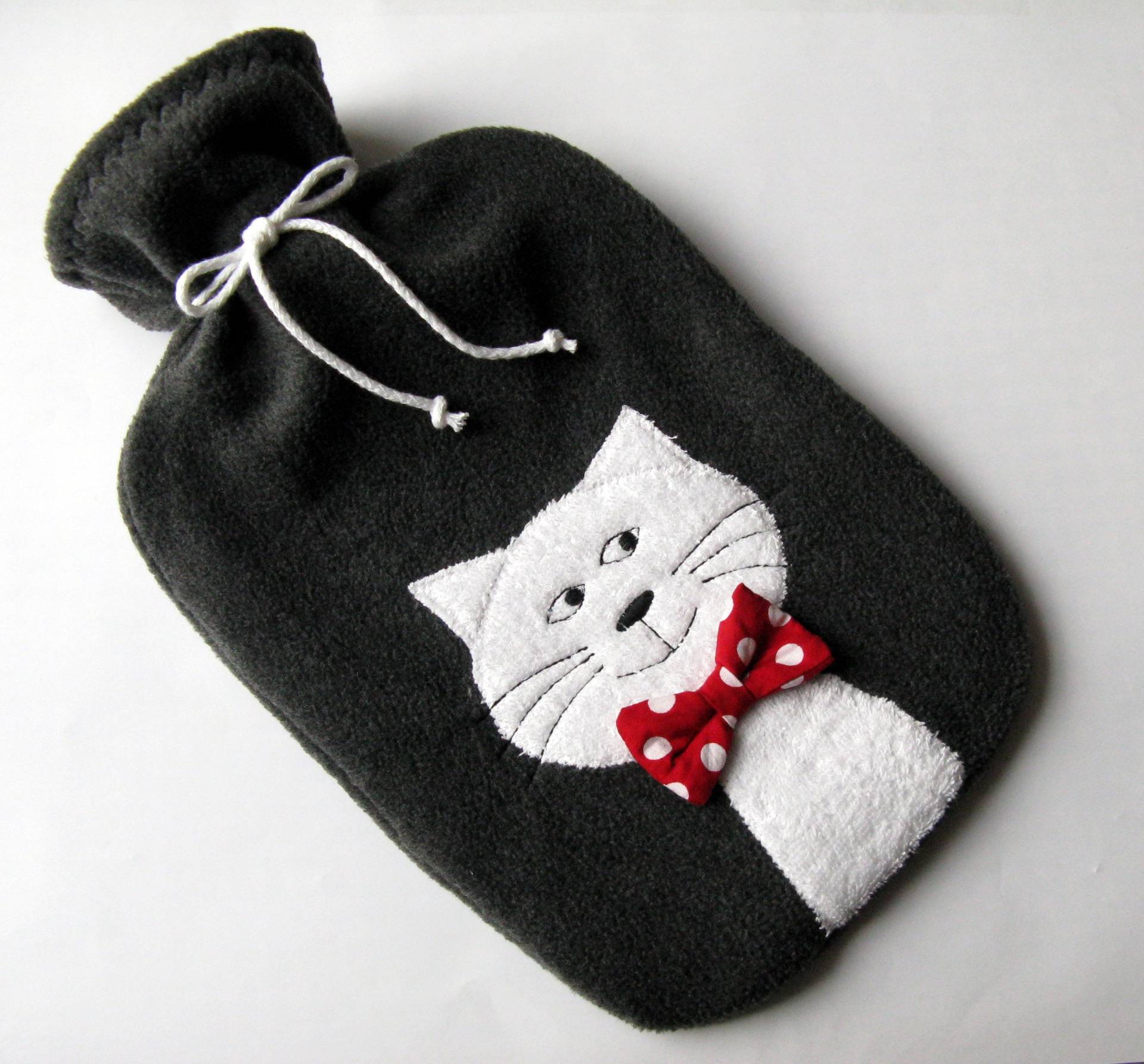 Wärmflaschenbezug "Mr. Katz" Wärmflaschenbezug "Mr. Katz" von Etsy - GerdasStichelei