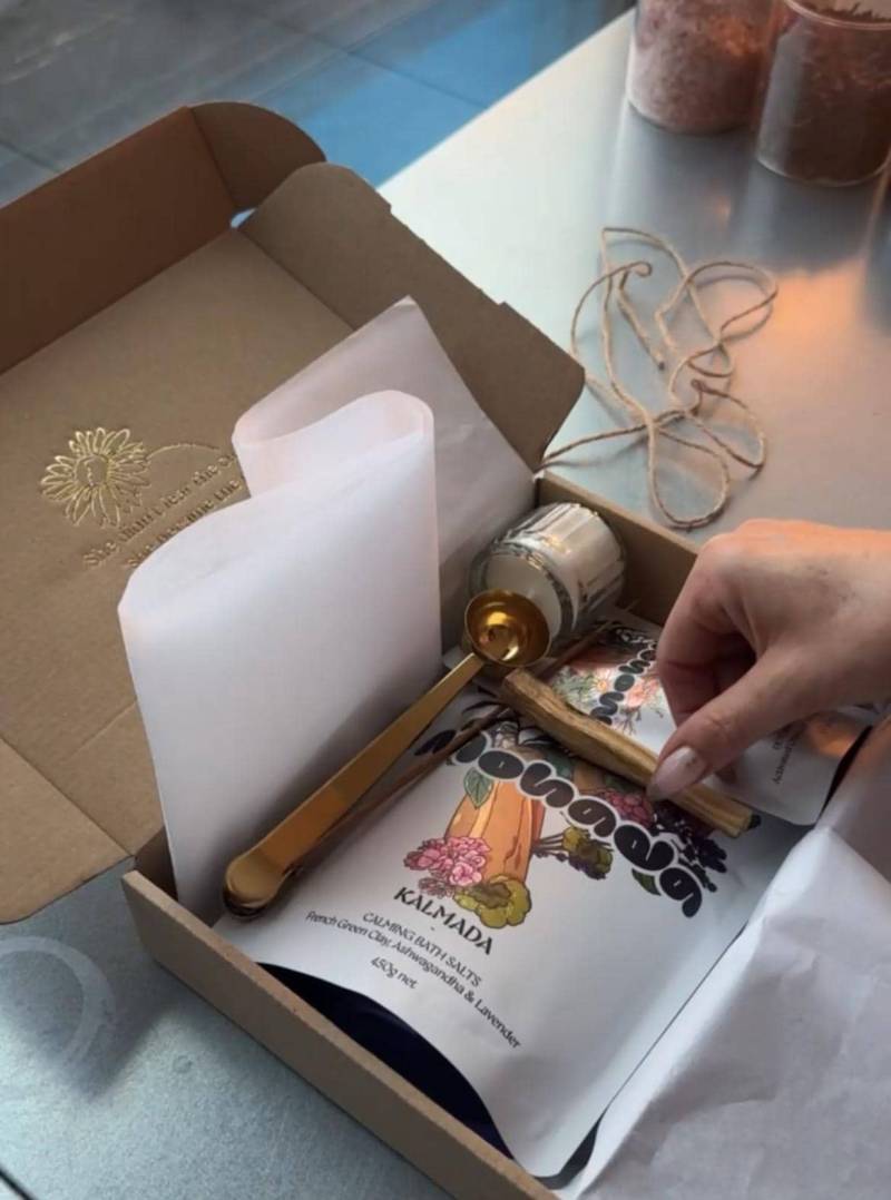 Self-Care Geschenkbox Zur Entspannung Verwöhnbox Stressabbau & Wellness Rituale Entspannendes Badesalz Geschenke Spa Geschenkset von Etsy - GermanBathSalts