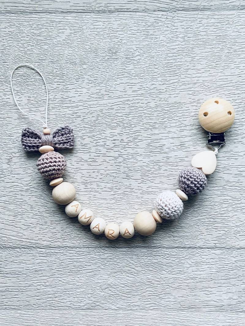 Babyschnullerkette von Etsy - GeschenkMasche