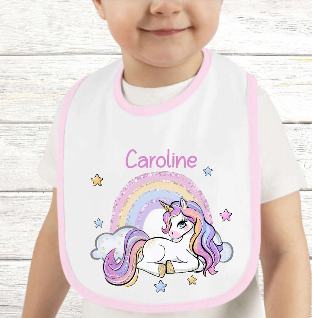 Baby Lätzchen Personalisiert Einhorn Mit Name Mädchen Sabberlatz Latz Geschenk Geburt Taufe Baby Lätzchen Personalisiert Einhorn Mit Name Mädchen Sabberlatz Latz Geschenk Geburt Taufe von Etsy - Geschenkelaedchen