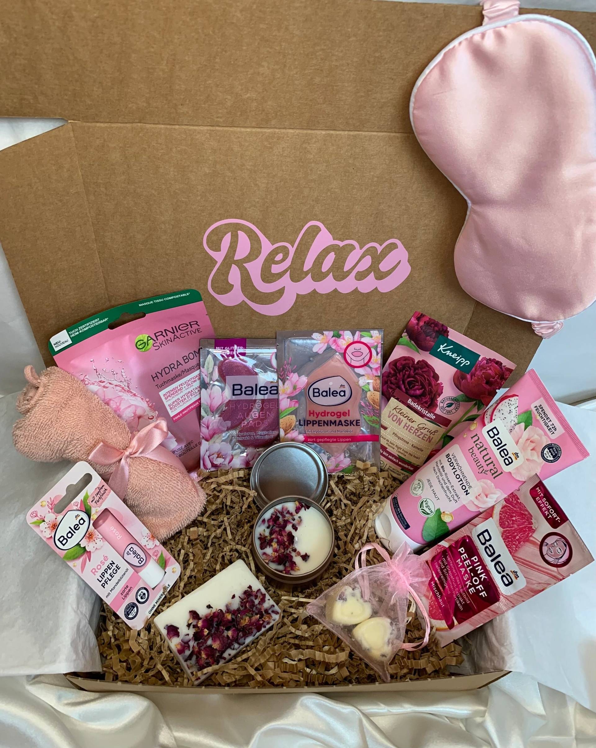Geschenke Für Frauen, Geschenk Freundin, Anti Stress Paket -Auszeit Geschenk, Geschenkset Sie-Wellness Geschenke, Relax Set von Etsy - Geschenkeriaa