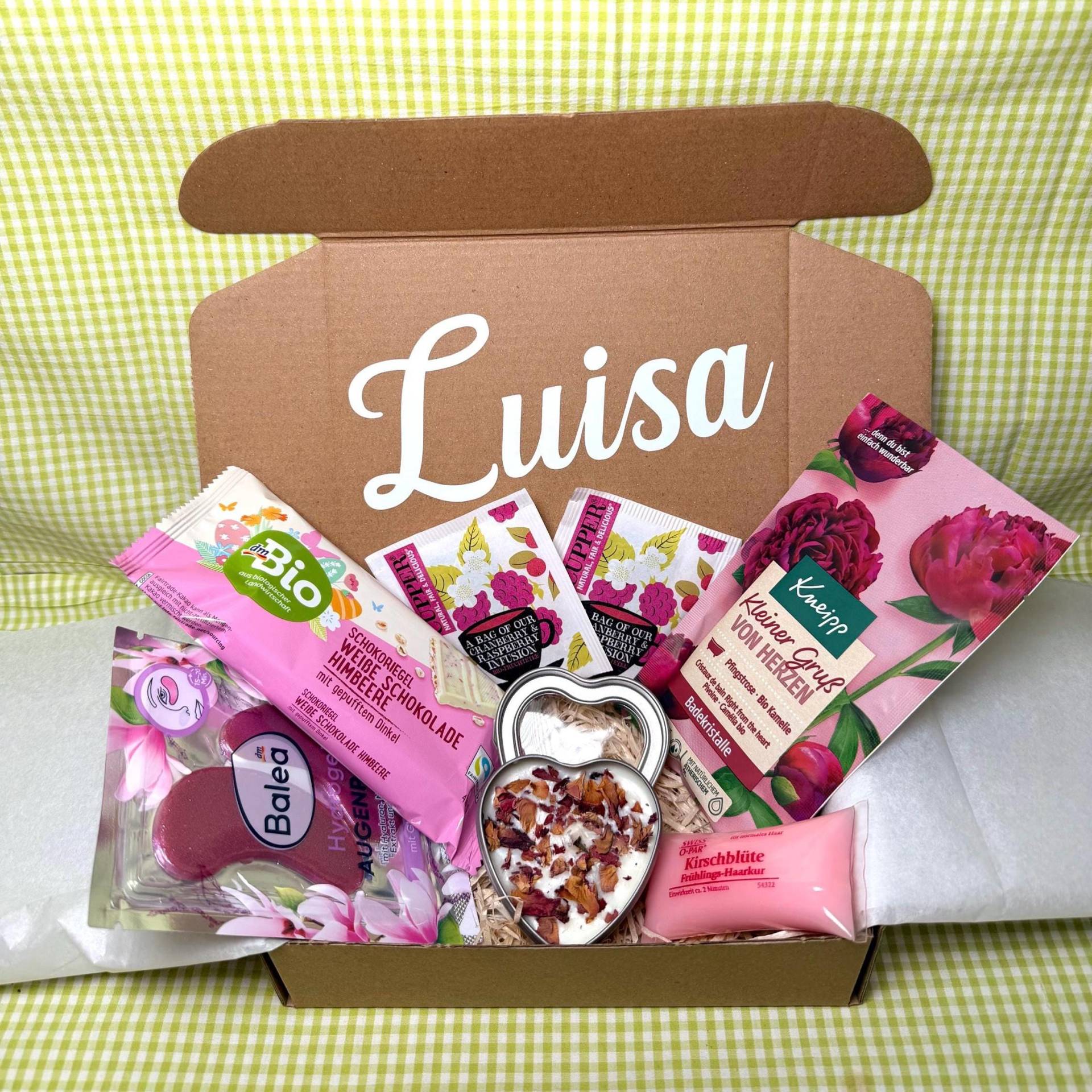 Geschenkbox Freundin Geburtstag Personalisiert - Wellness Geschenkset Frau Mit Name Selfcare Box Mama Entspannung Geschenk von Etsy - Geschenkeriaa