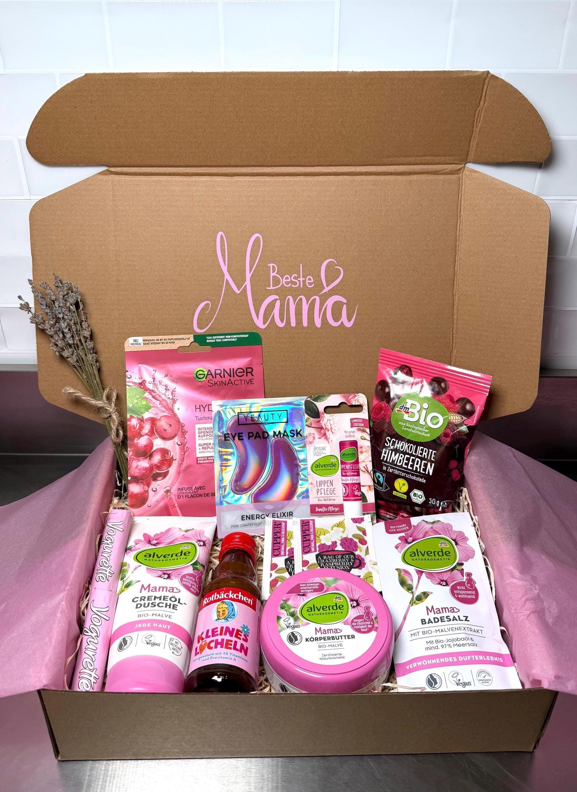 Geschenke Für Frauen, Personalisierte Geschenkbox Frauen, Geschenkkorb Frau, Schwangerschaft Geschenk, Entspannungsbox, Wellnessbox Frauen von Etsy - Geschenkeriaa