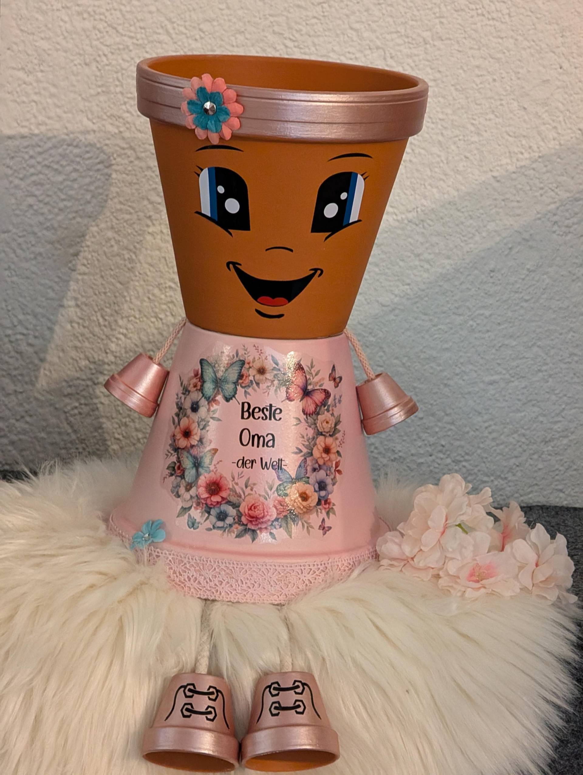 Geschenk Für Mama Oma, Tontopf, Beste Mama, Beste Oma von Etsy - GeschenkezauberLaden