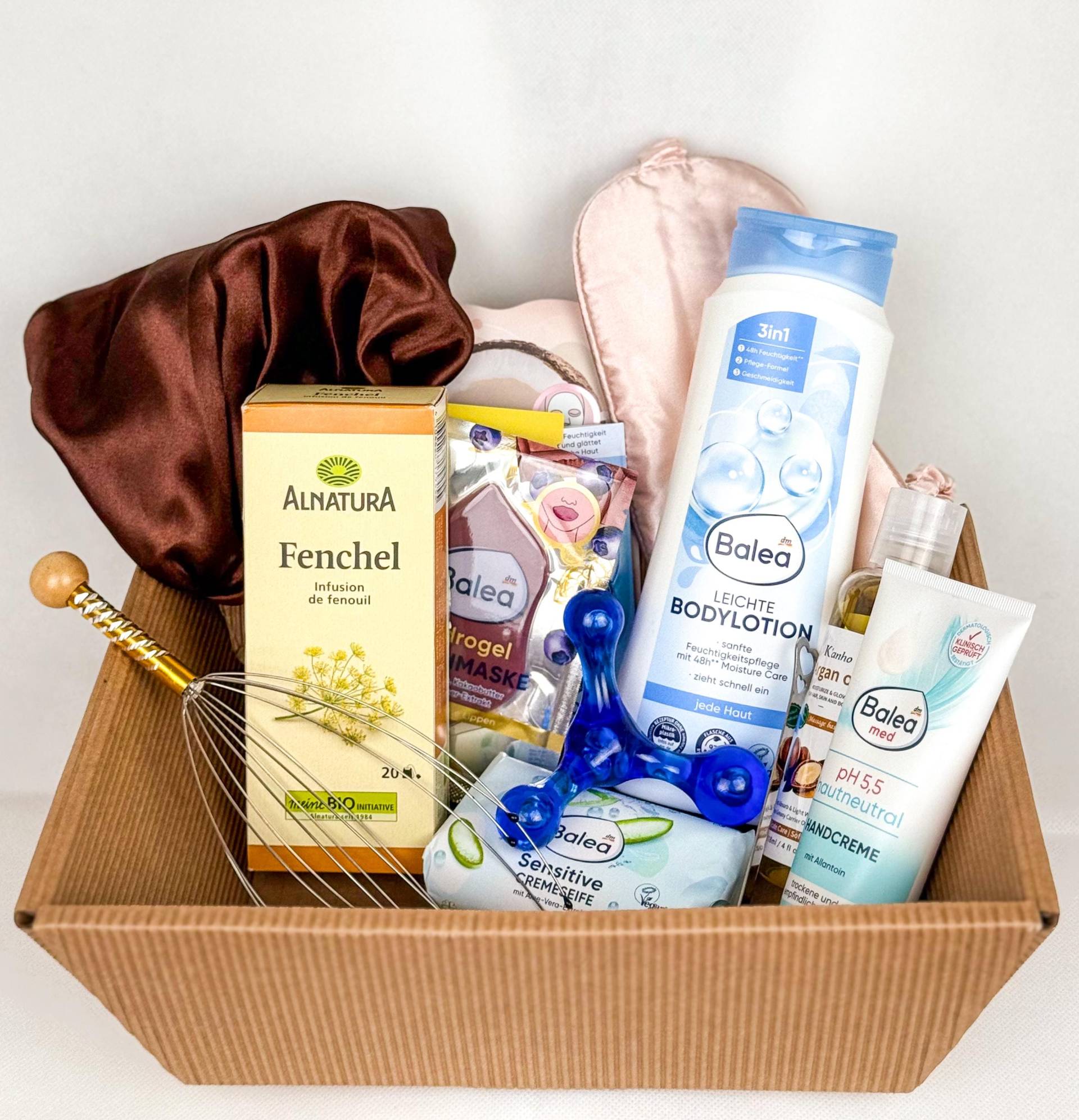Wellness Oase Geschenkkorb - Fertig Verpackt, Mit Pflegeprodukten & Liebevollen Details von Etsy - GeschenksboxShop