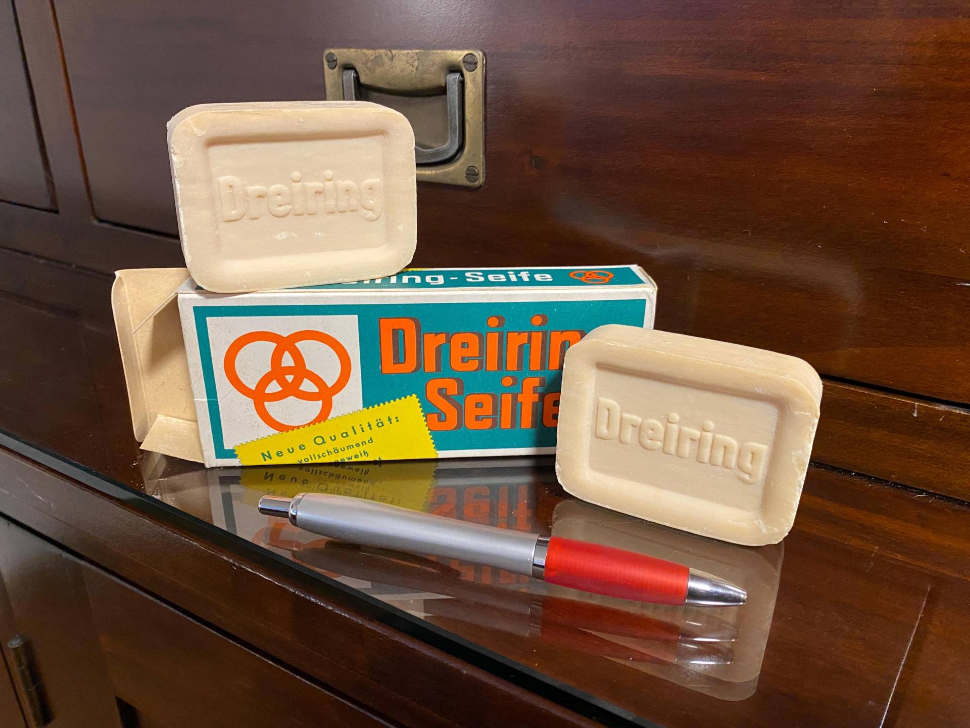 Original Vintage Dreiring Seife Aus Den 1950Er Jahren - Neu & Ovp von Etsy - Geschichtshaus