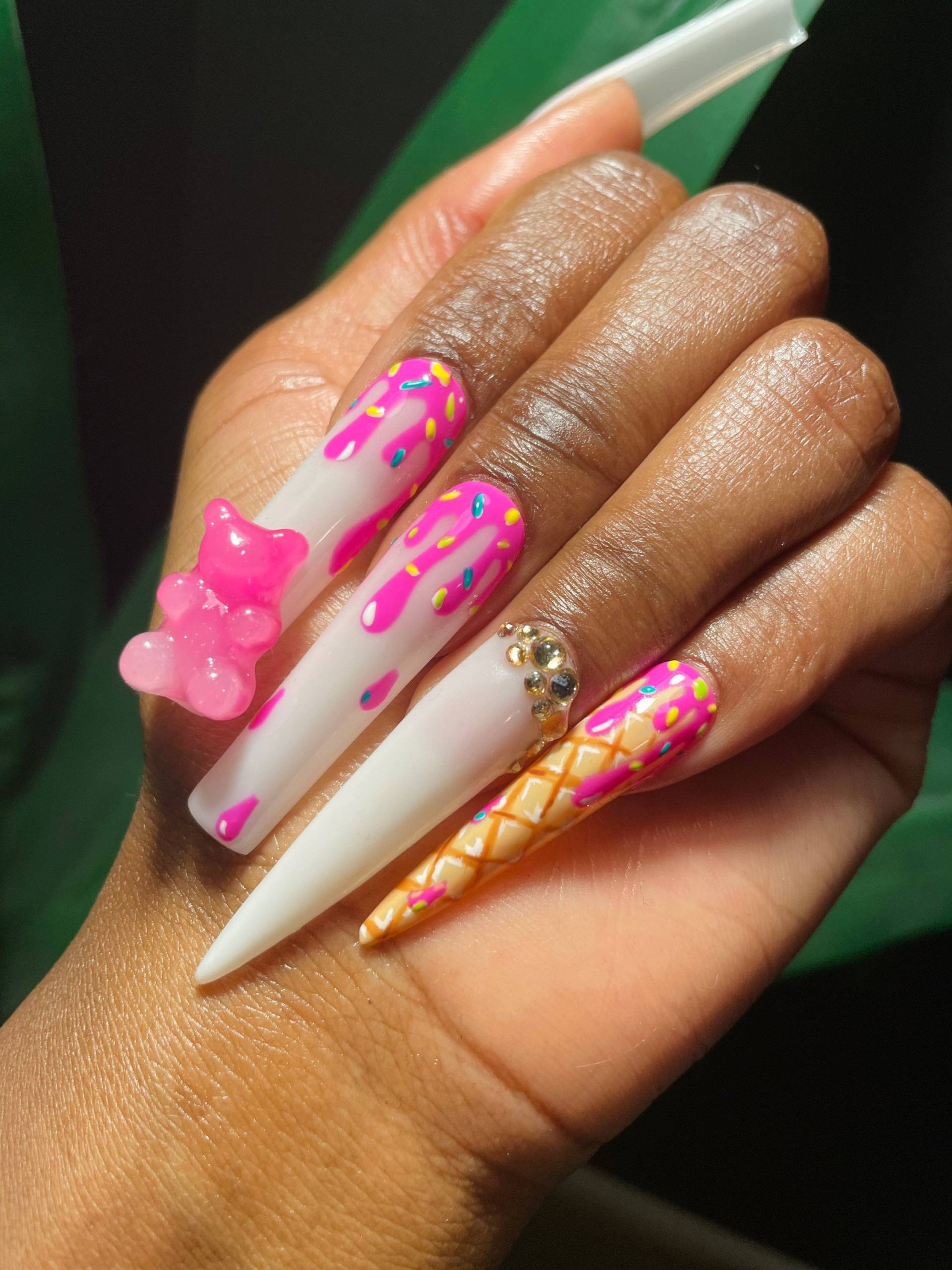 Ice Cream Paint Job Ice Cream Paint Job von Etsy - GetWrightNails