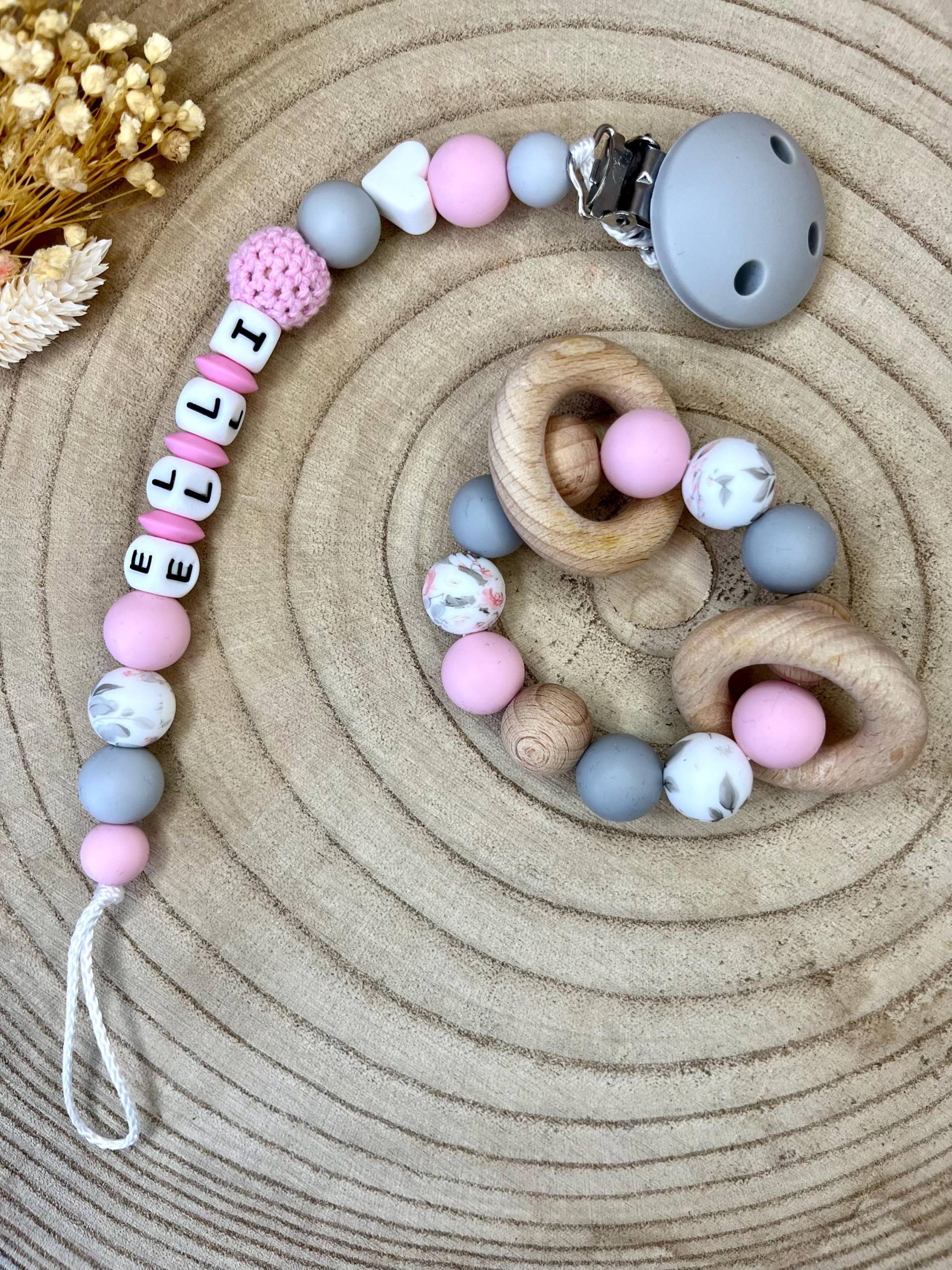 Schnullerketten Set Handgemacht Geschenk Zur Geburt Babyparty Oder Taufe - Personalisiert Holz & Silikon Schnullerketten Set Handgemacht Geschenk Zur Geburt Babyparty Oder Taufe - Personalisiert Holz & Silikon von Etsy - GiMiNu