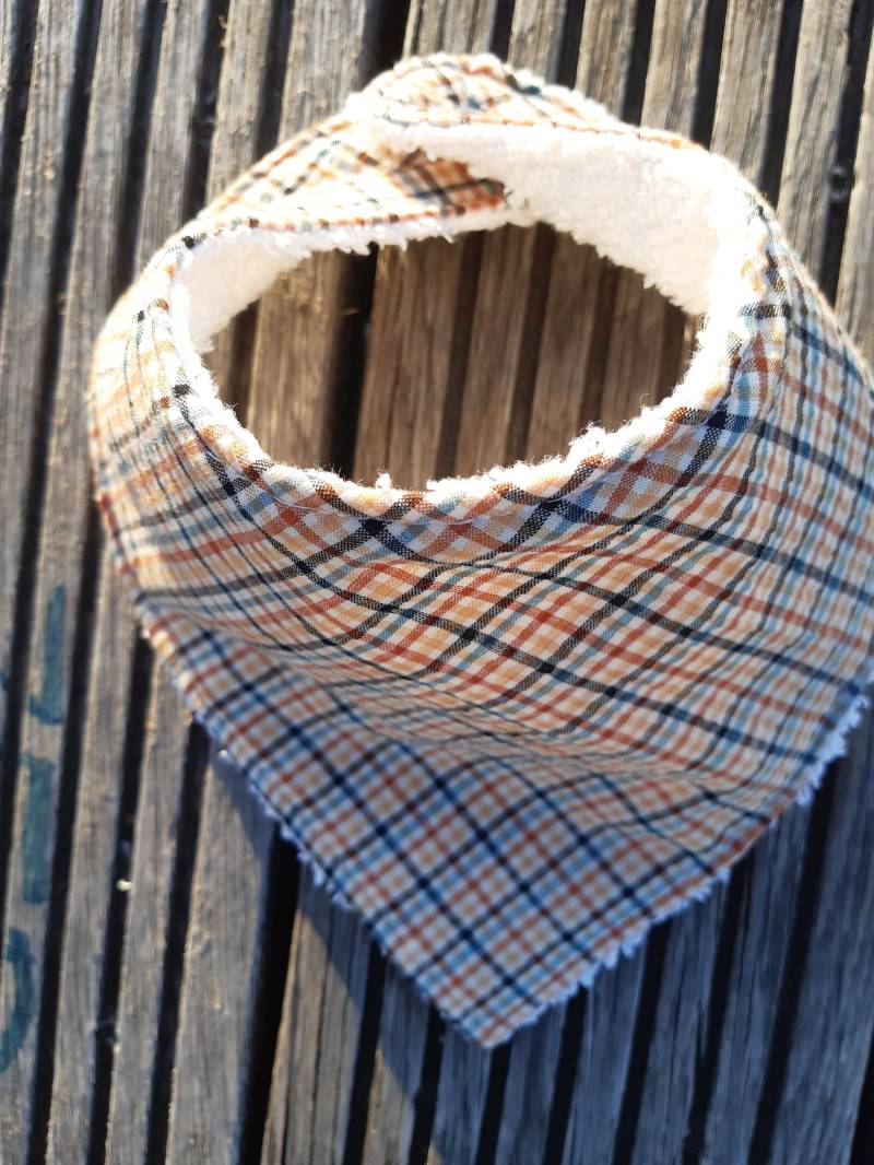 Bätzchen Bandana Karierte Boden Beige von Etsy - GingerNessCreation