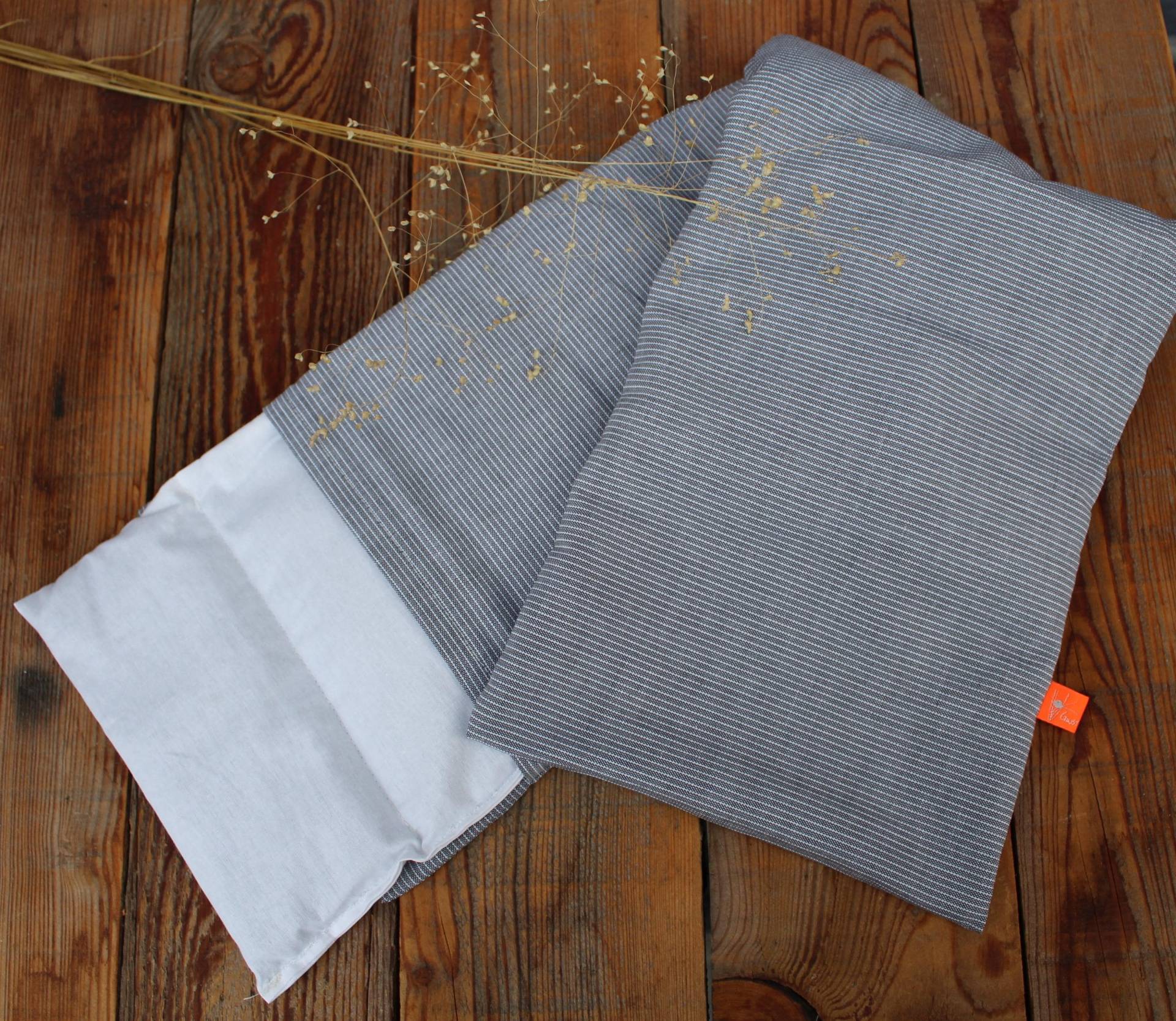 Leinsamen Kissen Bio, Waschbarer Bezug, 8-Kammern, 70x20cm Leinsamen Kissen Bio, Waschbarer Bezug, 8-Kammern, 70x20cm von Etsy - Ginsterkueken