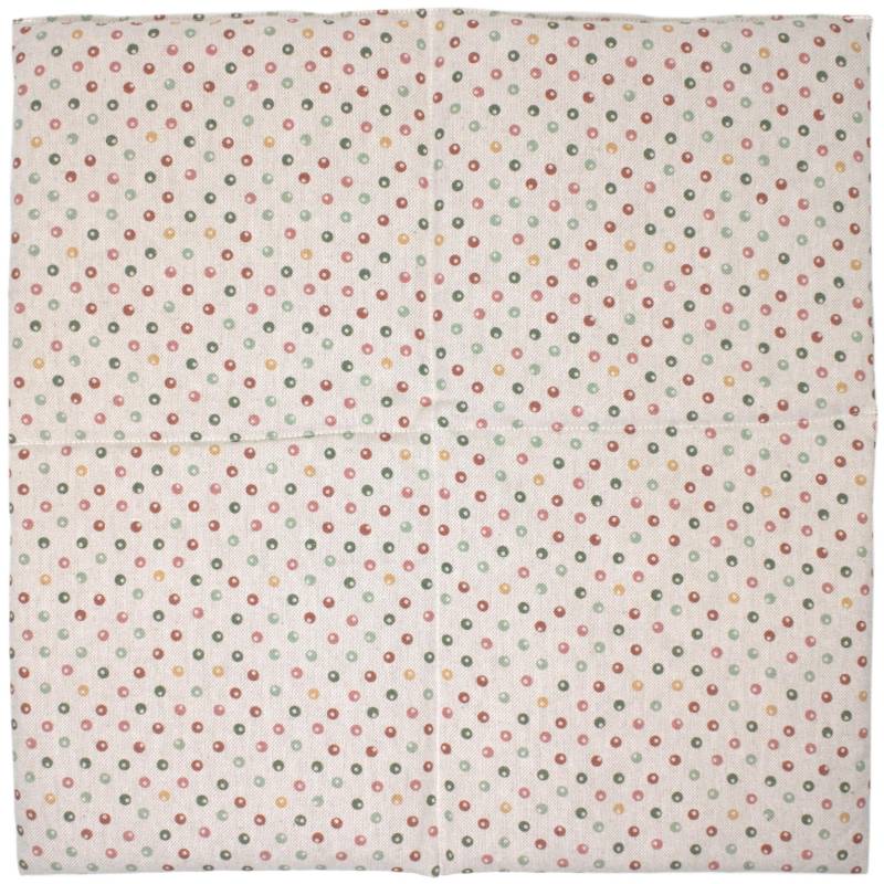 Körnerkissen 40x40cm 4-Kammer | Bio-stoff Punkte Wärmekissen -> Mikrowelle & Backofen Kältekissen Gefrierfach Div Füllungen von Etsy - Giraffenland