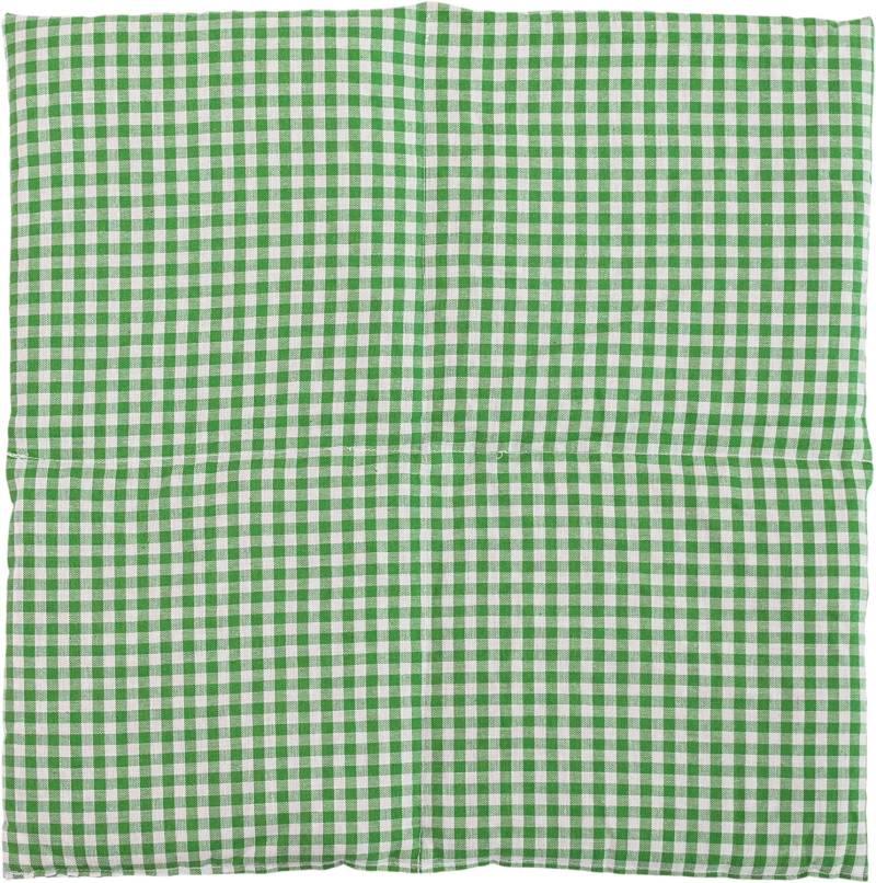 Körnerkissen 40x40cm 4-Kammer | Grün-Weiß Wärmekissen Für Mikrowelle & Backofen Kältekissen Gefrierfach Diverse Füllungen von Etsy - Giraffenland